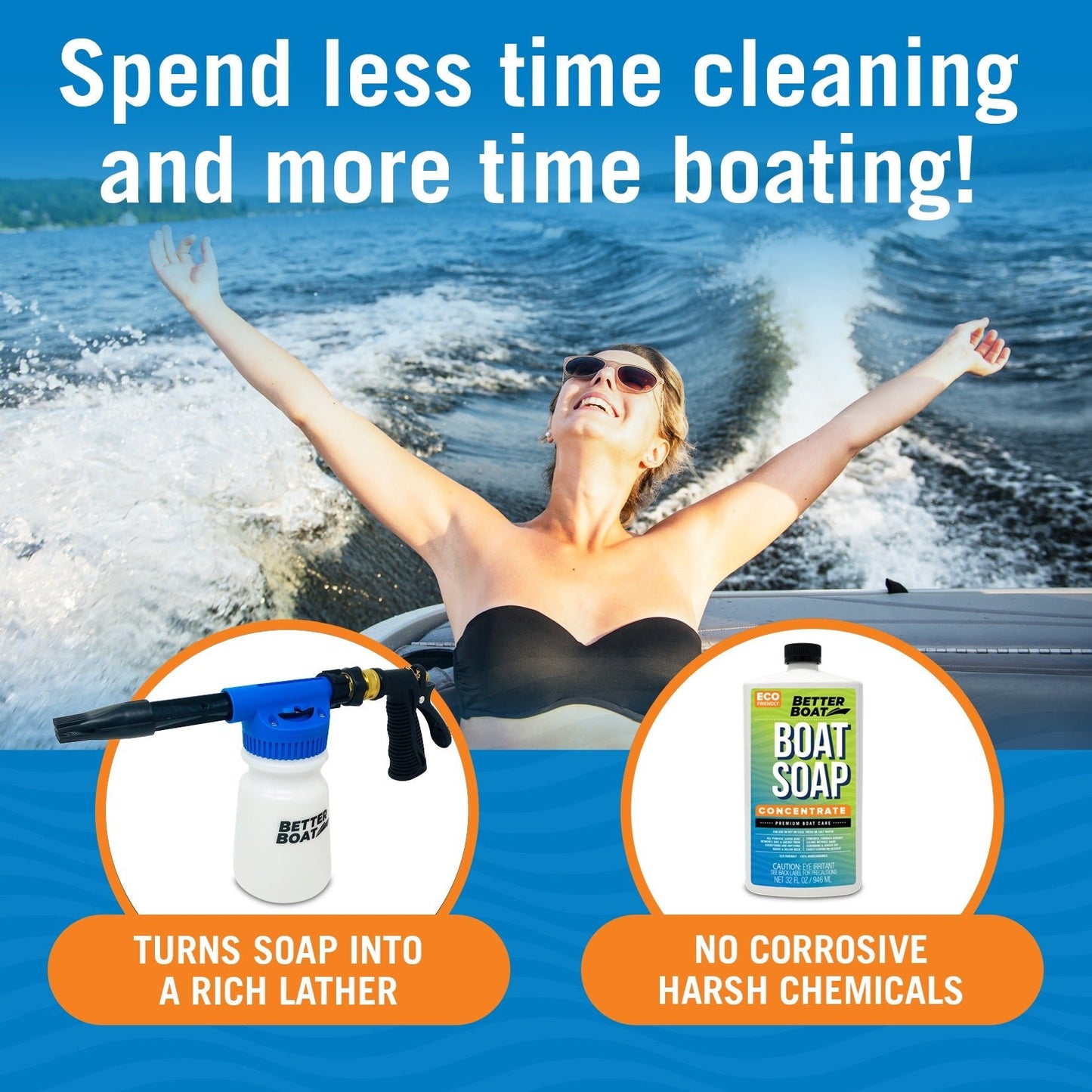 Better Boat - Boat Exterior Cleaning Kit - Angler's Pro Tackle & Outdoors