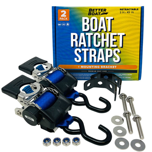 Better Boat - Boat Ratchet Straps - Angler's Pro Tackle & Outdoors