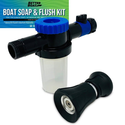 Better Boat - Boat Soap Wash Sprayer and Boat Engine Flush Kit - Angler's Pro Tackle & Outdoors