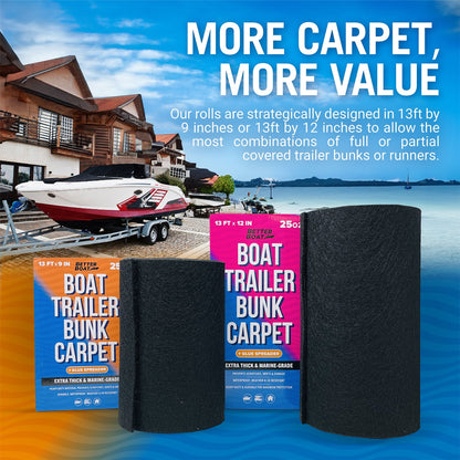 Better Boat - Boat Trailer Bunk Carpet for Bumpers - Angler's Pro Tackle & Outdoors