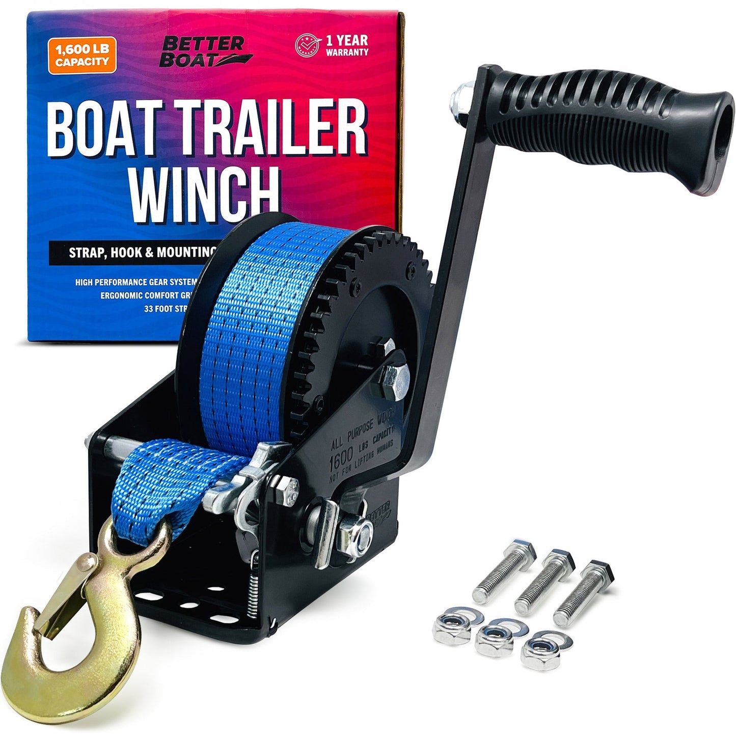 Better Boat - Boat Trailer Winch - Angler's Pro Tackle & Outdoors