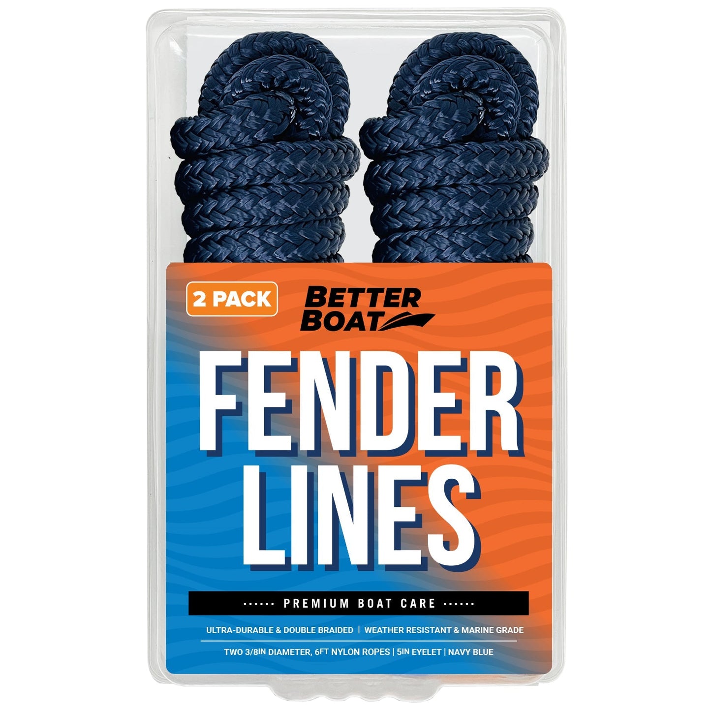 Better Boat - Fender Lines 2 Pk - Angler's Pro Tackle & Outdoors