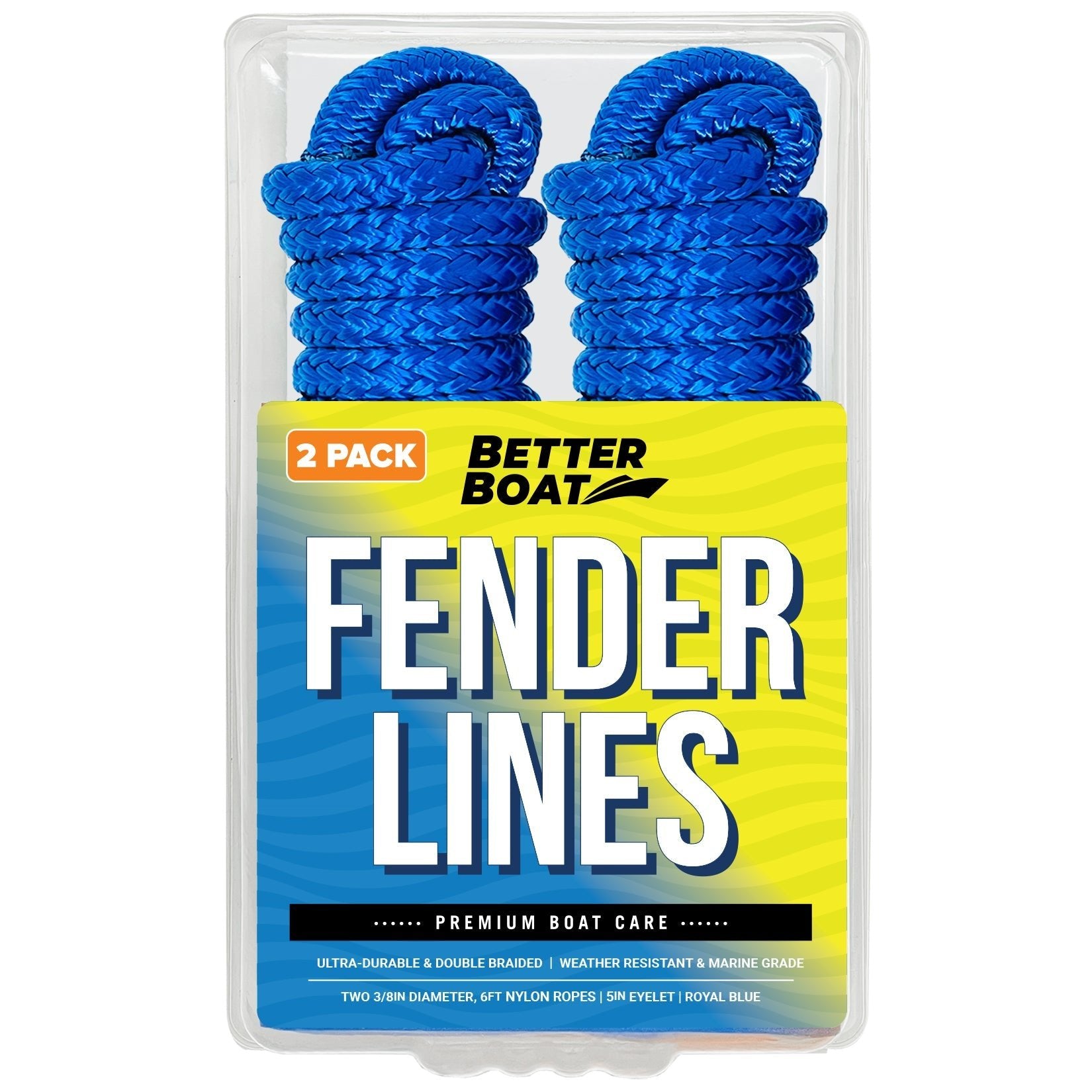 Better Boat - Fender Lines 2 Pk - Angler's Pro Tackle & Outdoors