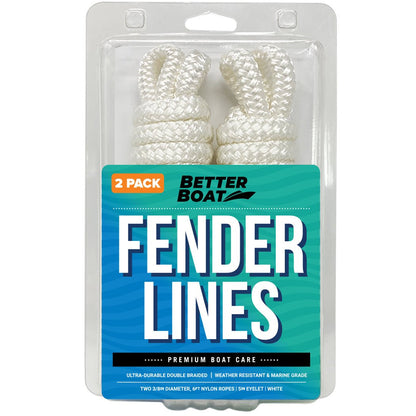 Better Boat - Fender Lines 2 Pk - Angler's Pro Tackle & Outdoors