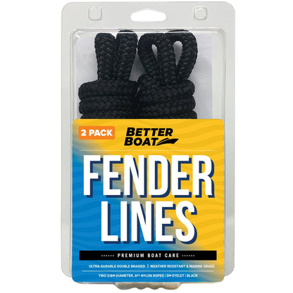 Better Boat - Fender Lines 2 Pk - Angler's Pro Tackle & Outdoors