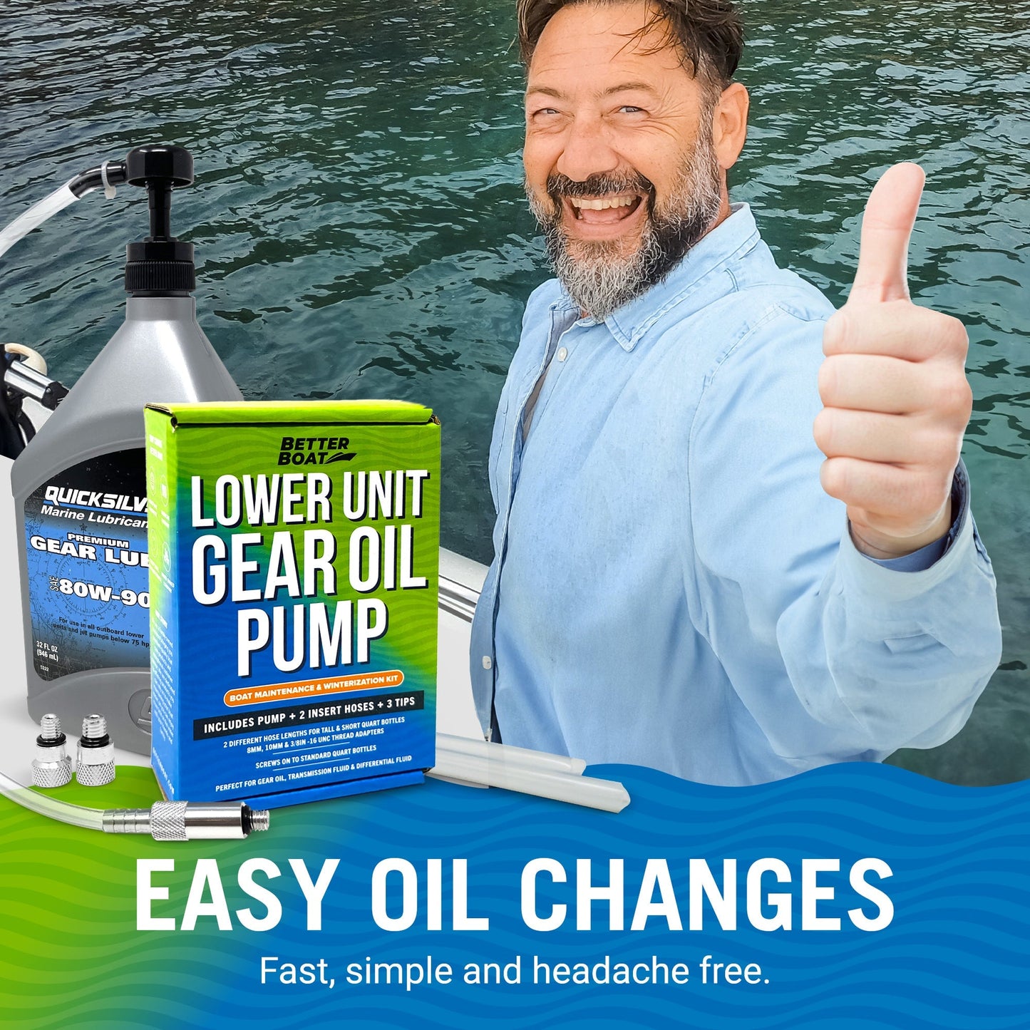 Better Boat - Lower Unit Gear Oil Pump - Angler's Pro Tackle & Outdoors