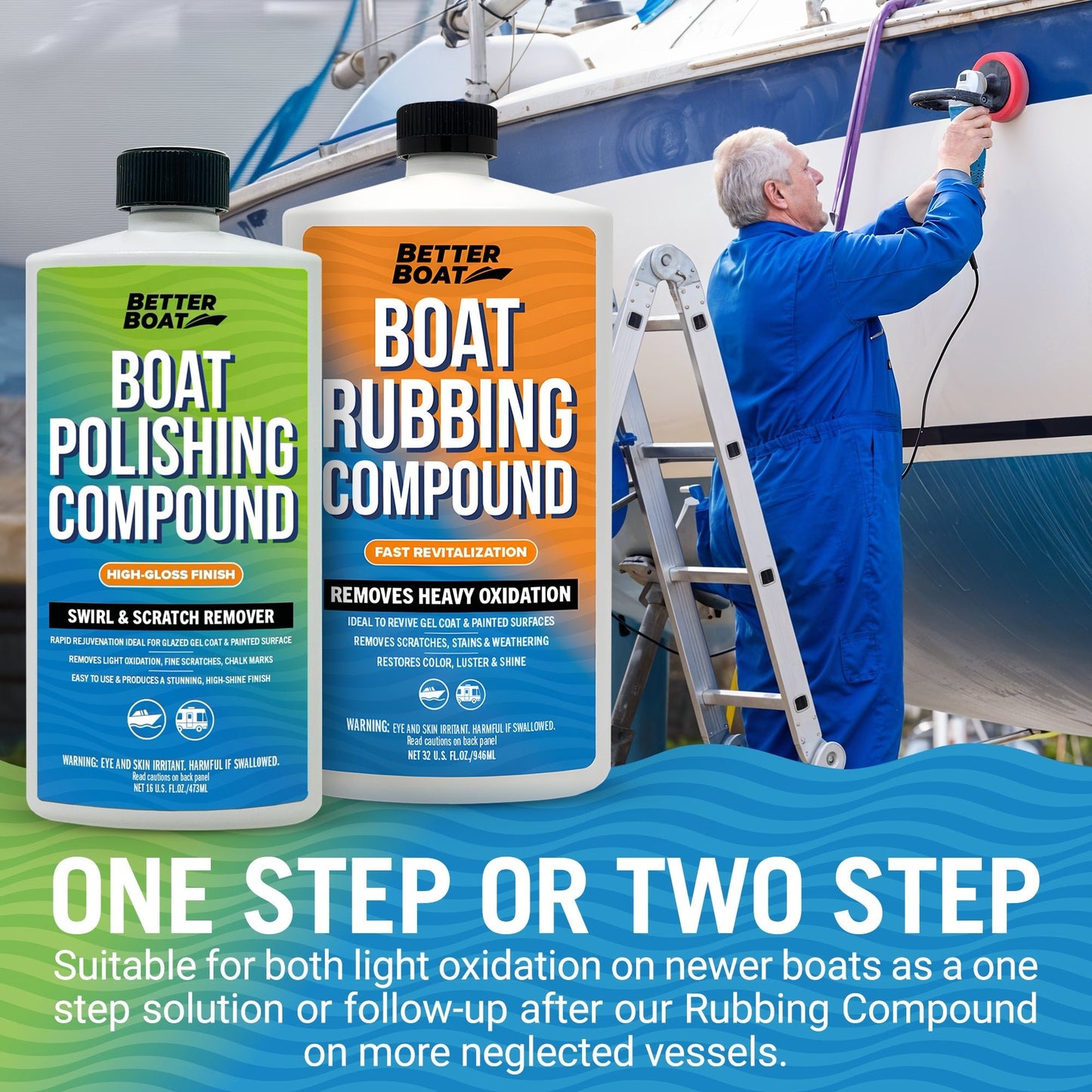 Better Boat - Marine Boat Polishing Compound - Angler's Pro Tackle & Outdoors