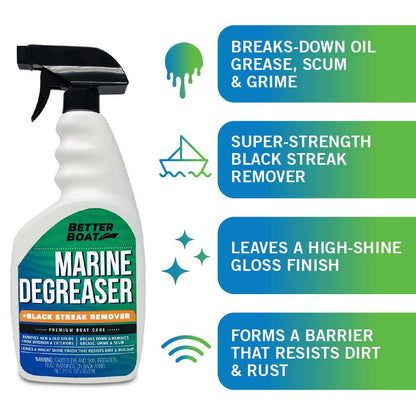 Better Boat - Marine Degreaser Black Streak Remover - Angler's Pro Tackle & Outdoors