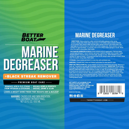 Better Boat - Marine Degreaser Black Streak Remover - Angler's Pro Tackle & Outdoors