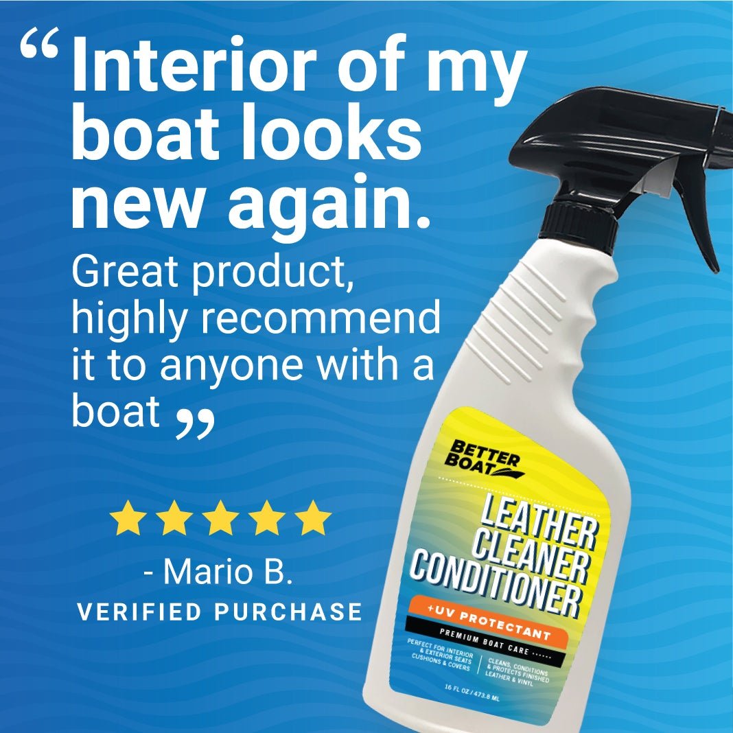 Better Boat Marine Leather Cleaner and Conditioner - Angler's Pro Tackle & Outdoors