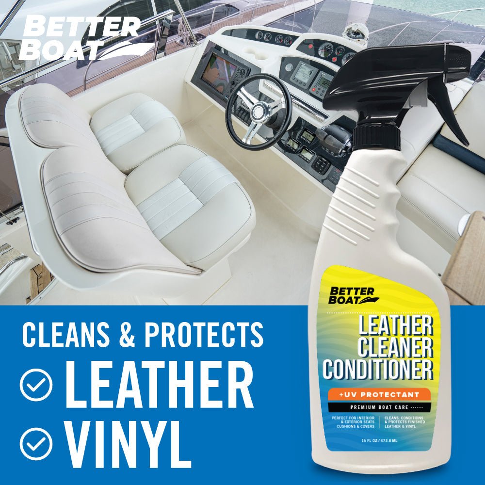 Better Boat Marine Leather Cleaner and Conditioner - Angler's Pro Tackle & Outdoors