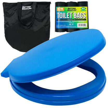 Better Boat - Portable Bucket Toilet Seat Set - Angler's Pro Tackle & Outdoors