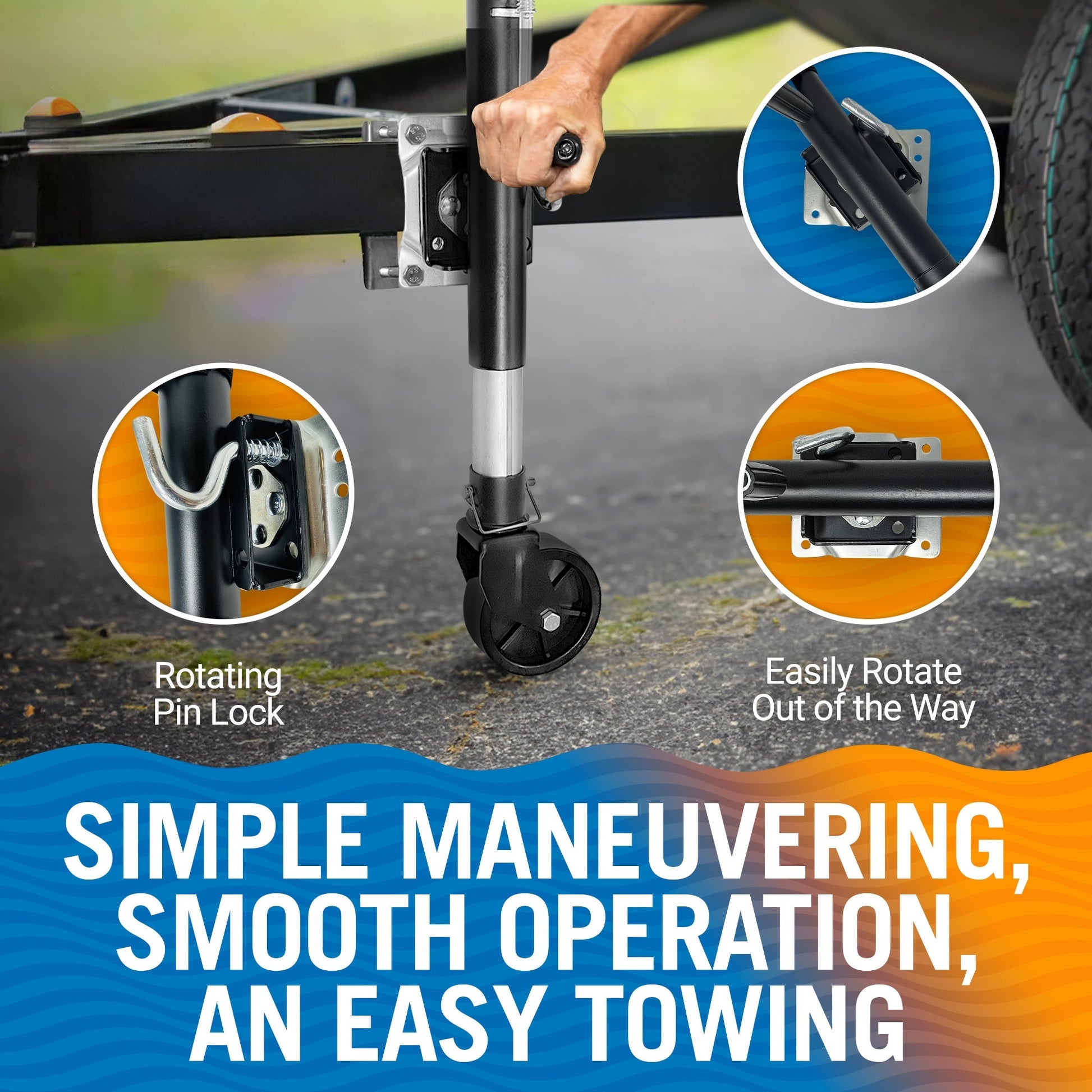 Better Boat - Trailer Jack and Wheel - Angler's Pro Tackle & Outdoors