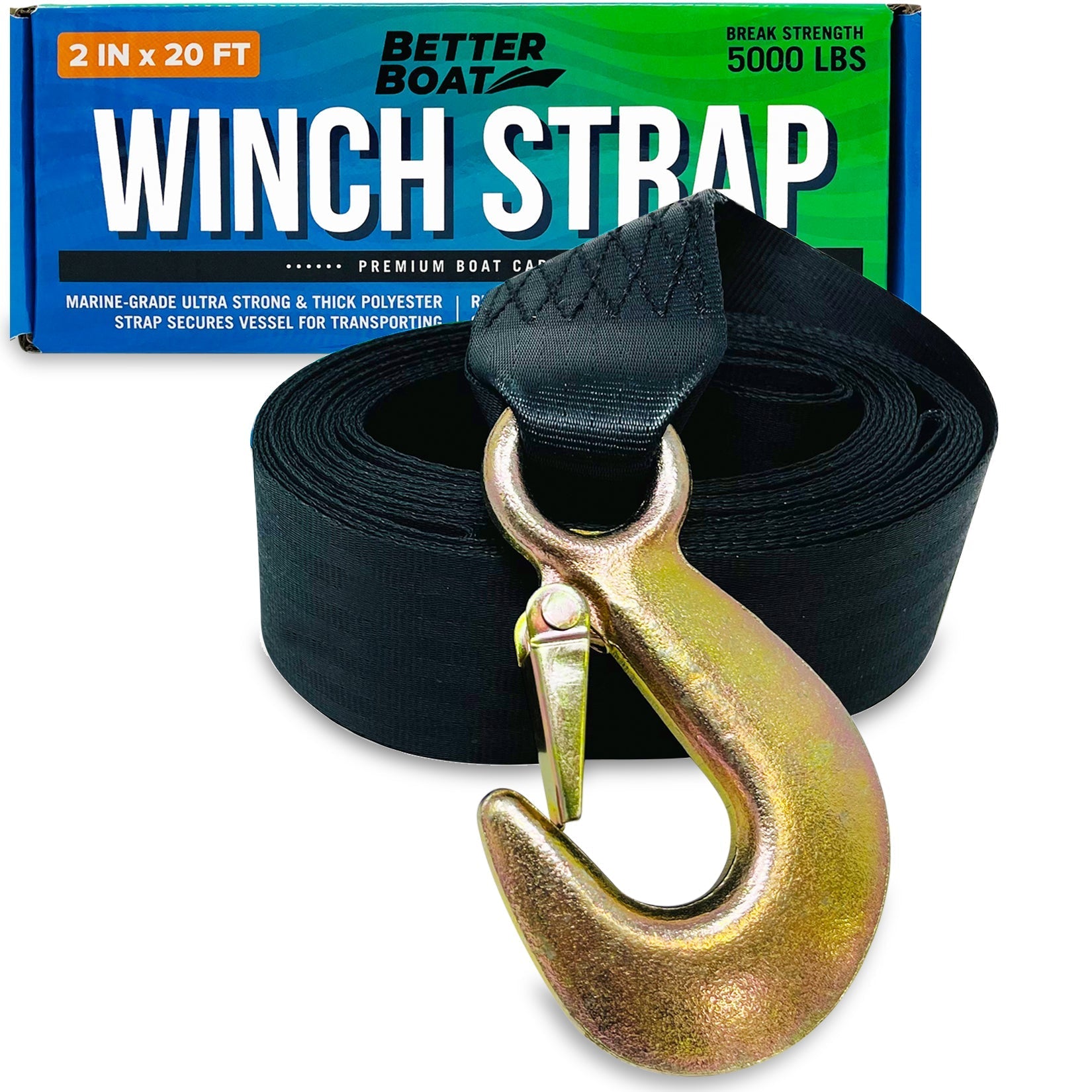 Better Boat - Trailer Winch Strap Replacement - Angler's Pro Tackle & Outdoors