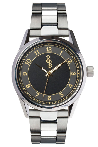 Beyond Boring Watch Co. Black and Gold Classic Watch - Angler's Pro Tackle & Outdoors