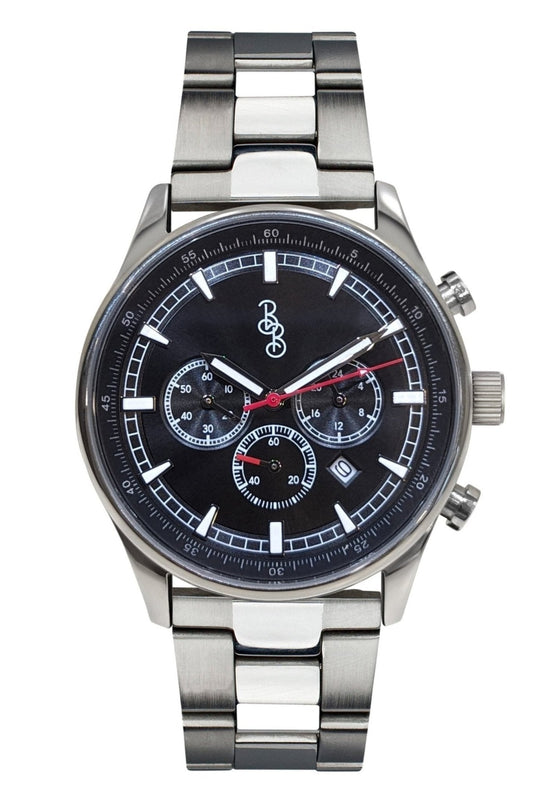 Beyond Boring Watch Co. Black Sport Chronograph - Angler's Pro Tackle & Outdoors