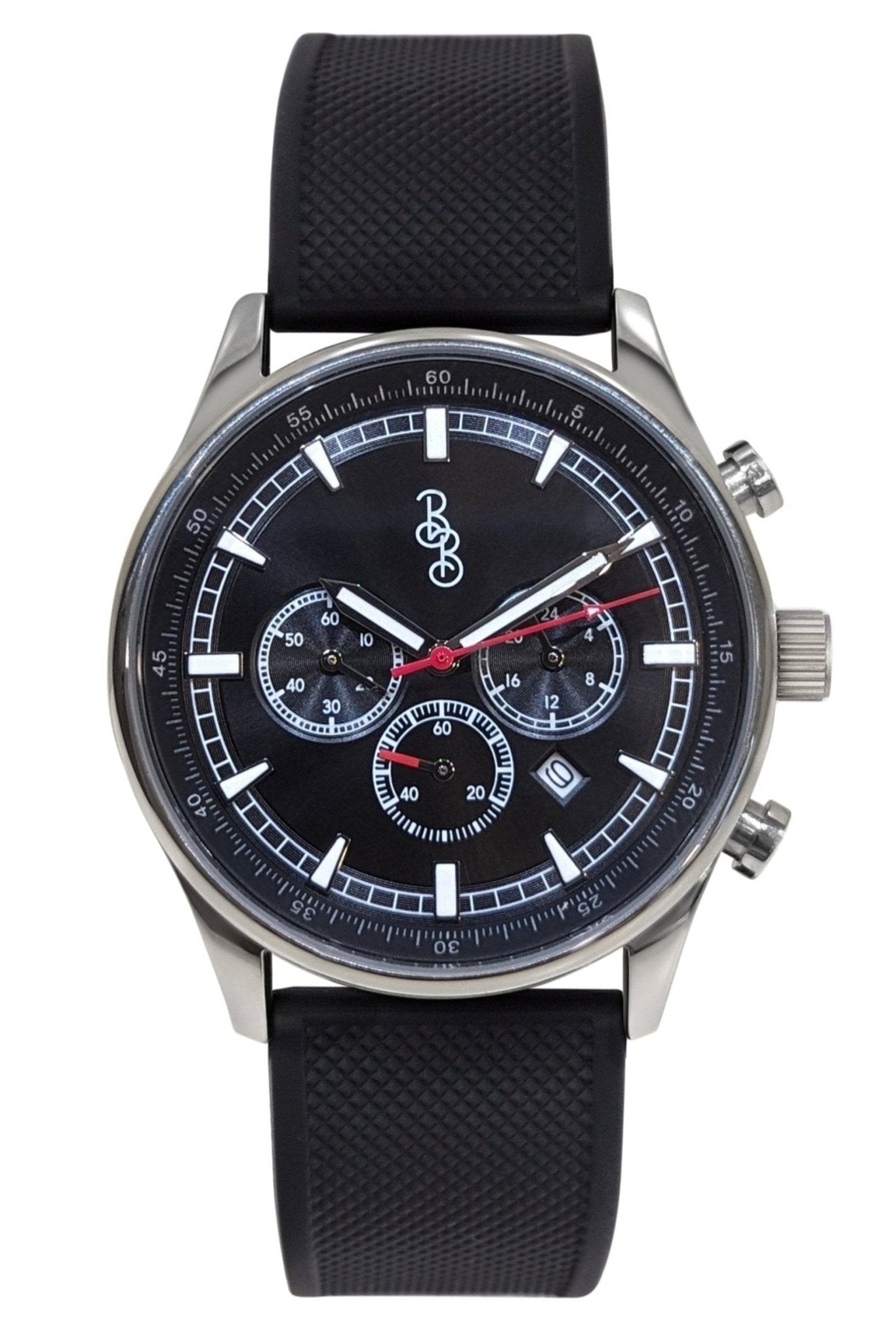 Beyond Boring Watch Co. Black Sport Chronograph - Angler's Pro Tackle & Outdoors
