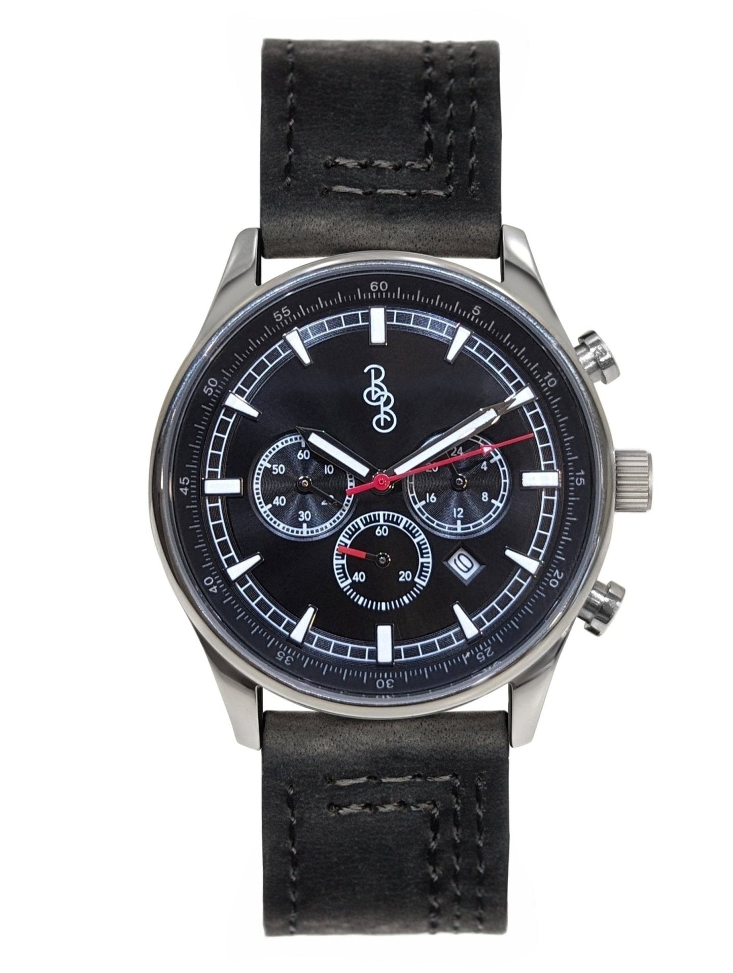 Beyond Boring Watch Co. Black Sport Chronograph - Angler's Pro Tackle & Outdoors