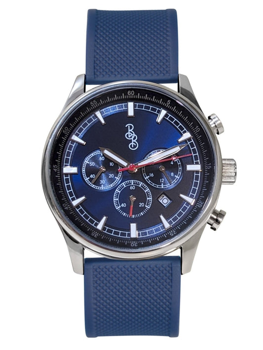 Beyond Boring Watch Co. Blue Sport Chronograph - Angler's Pro Tackle & Outdoors