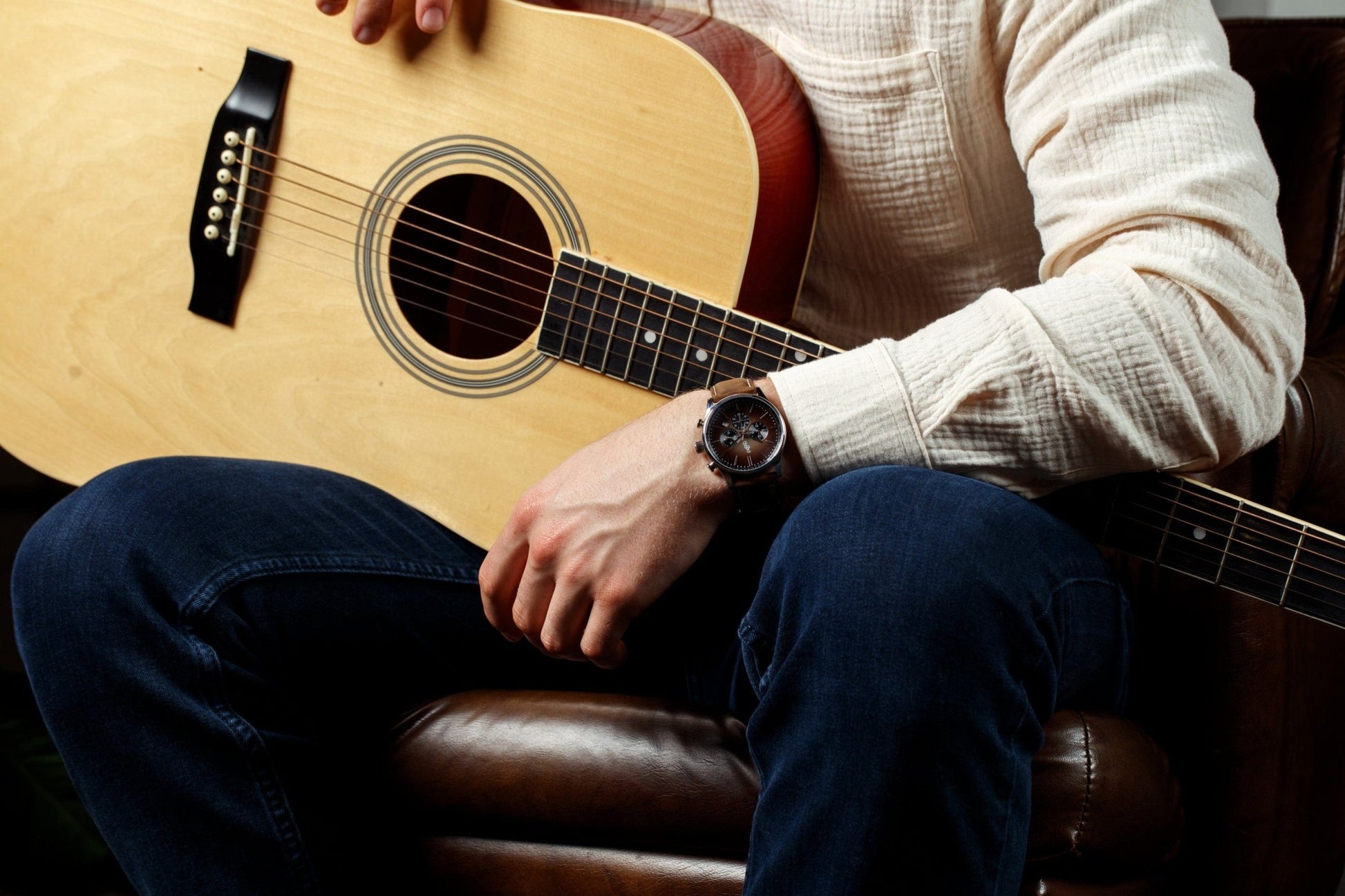 Beyond Boring Watch Co. Brown Retro Chronograph - Angler's Pro Tackle & Outdoors