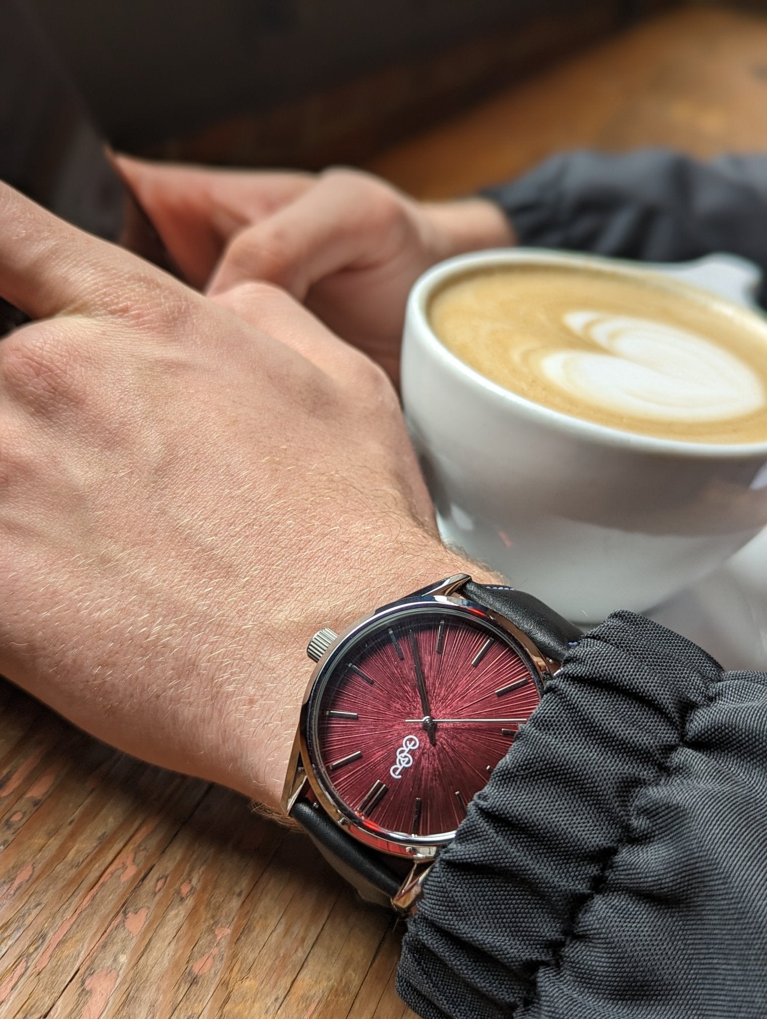 Beyond Boring Watch Co. Burgundy Sunburst Watch - Angler's Pro Tackle & Outdoors