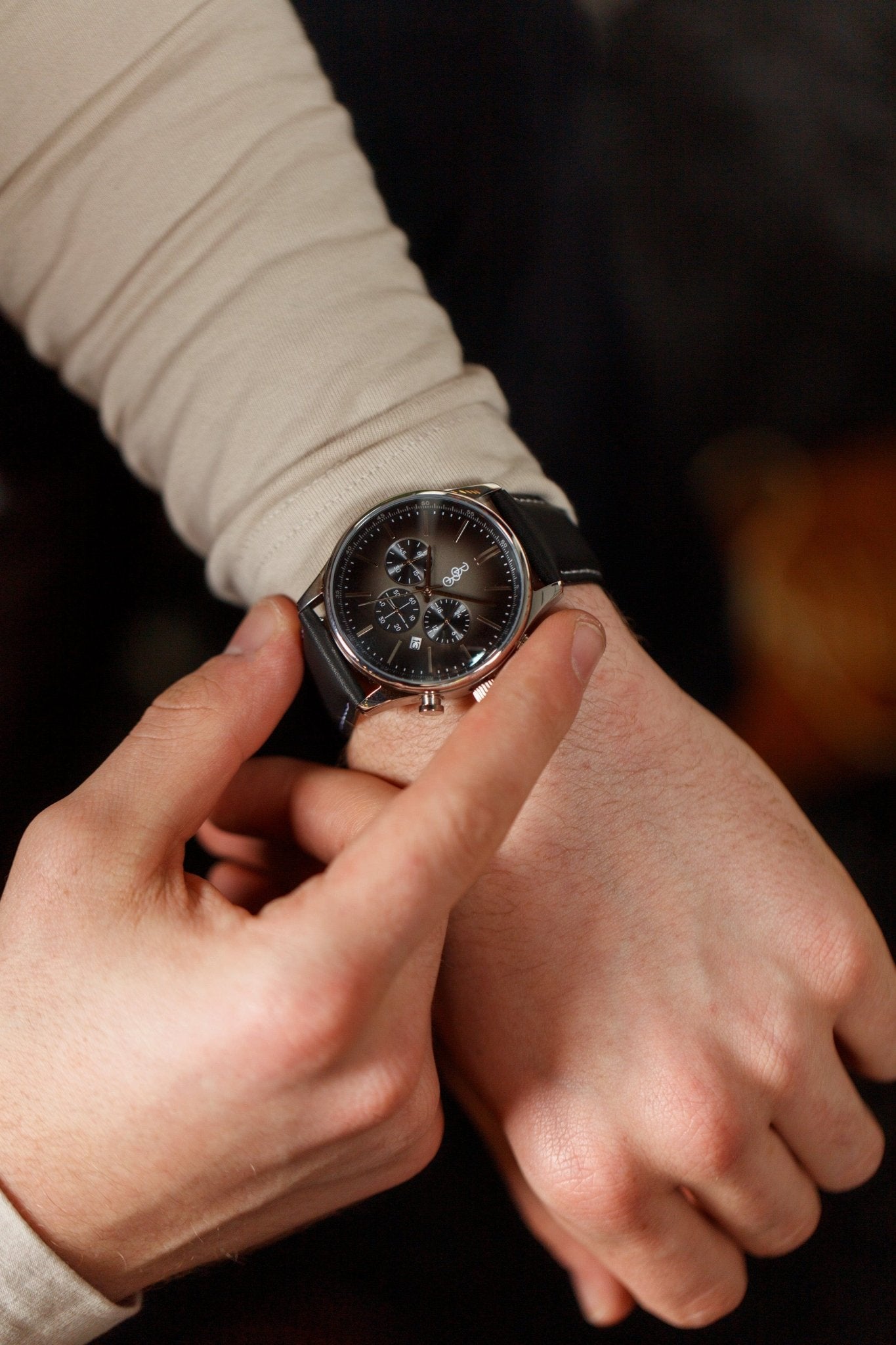 Beyond Boring Watch Co. Gray Retro Chronograph - Angler's Pro Tackle & Outdoors
