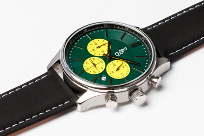 Beyond Boring Watch Co. Green and Yellow Chronograph - Angler's Pro Tackle & Outdoors