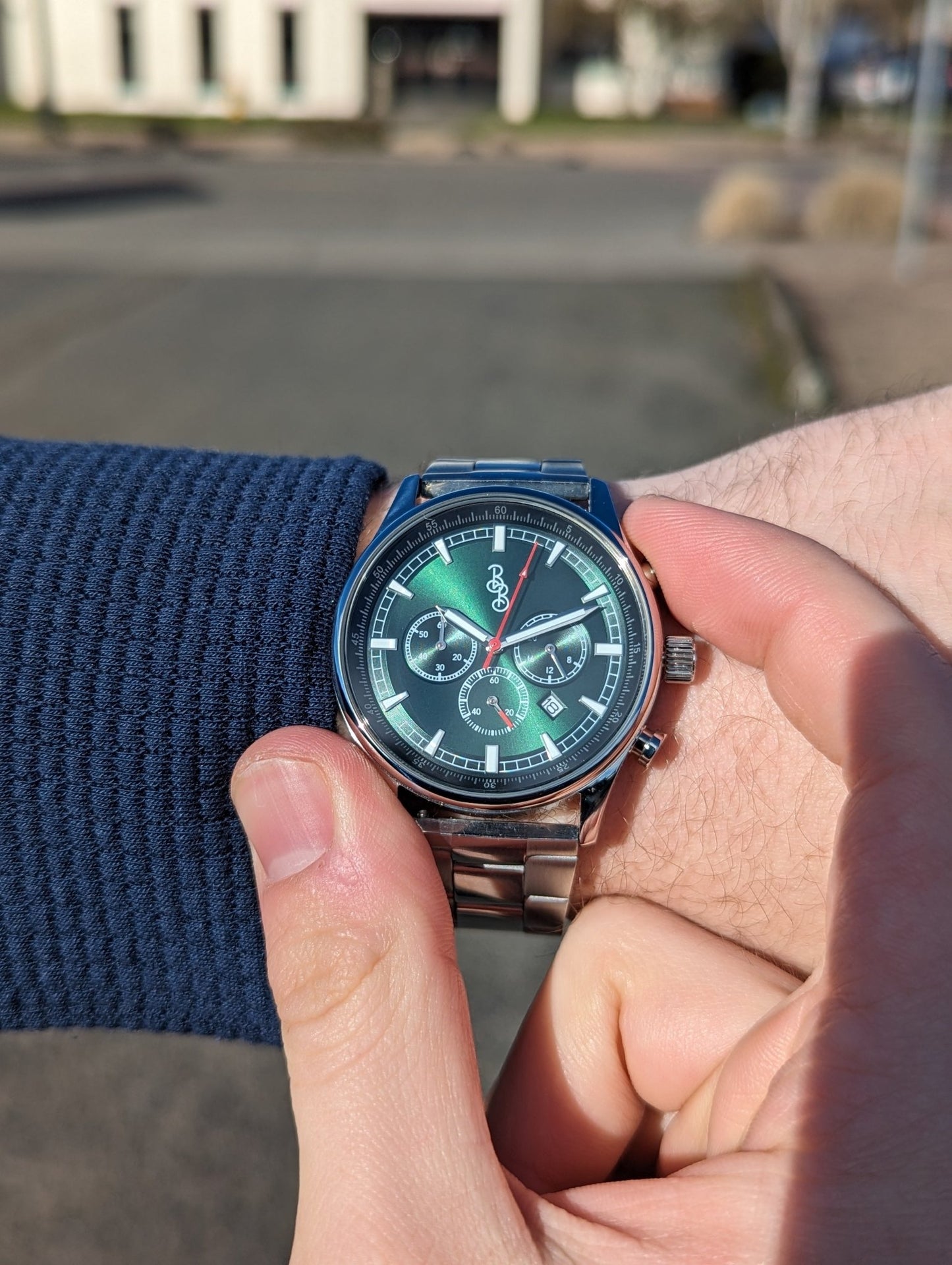 Beyond Boring Watch Co. Green Sport Chronograph - Angler's Pro Tackle & Outdoors