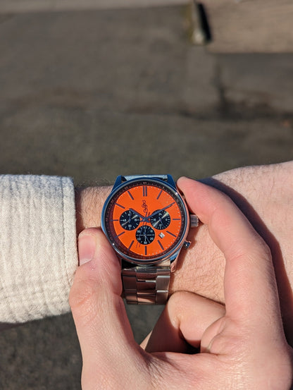 Beyond Boring Watch Co. Orange and Black Chronograph - Angler's Pro Tackle & Outdoors