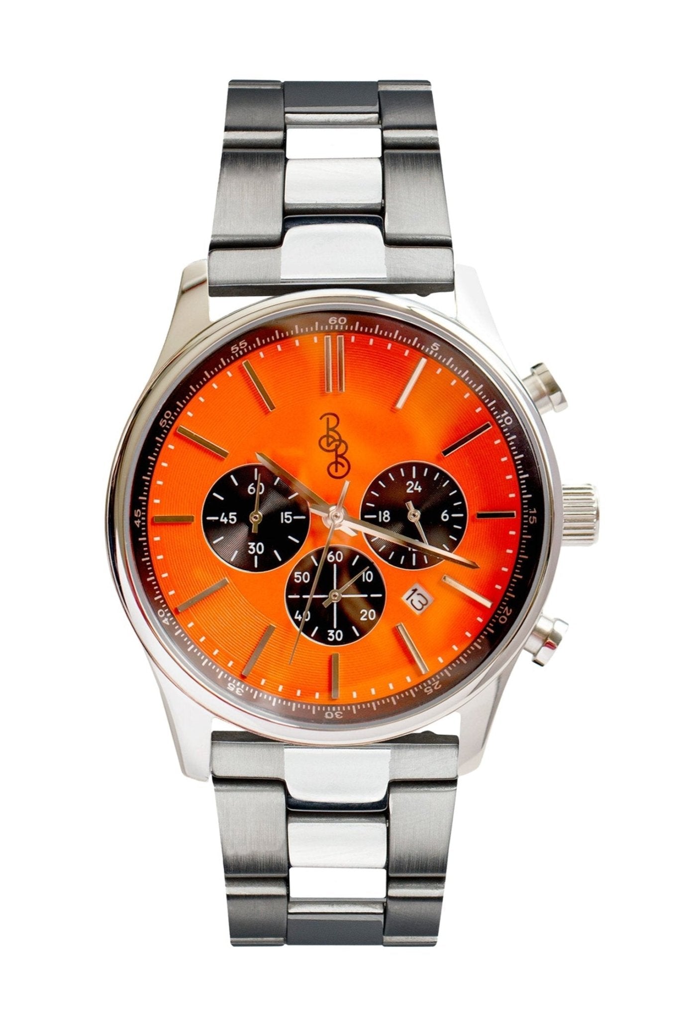Beyond Boring Watch Co. Orange and Black Chronograph - Angler's Pro Tackle & Outdoors