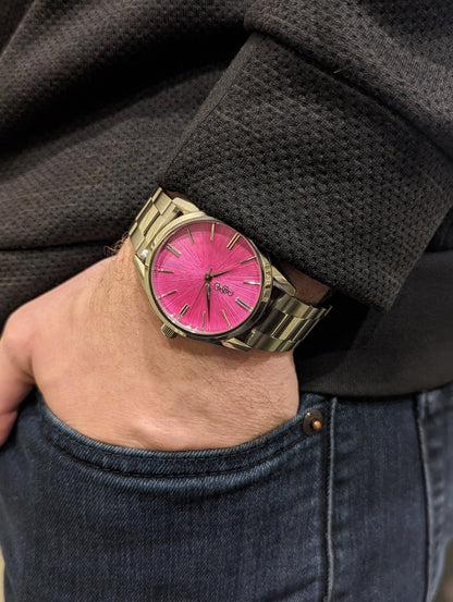 Beyond Boring Watch Co. Pink Sunburst Watch - Angler's Pro Tackle & Outdoors