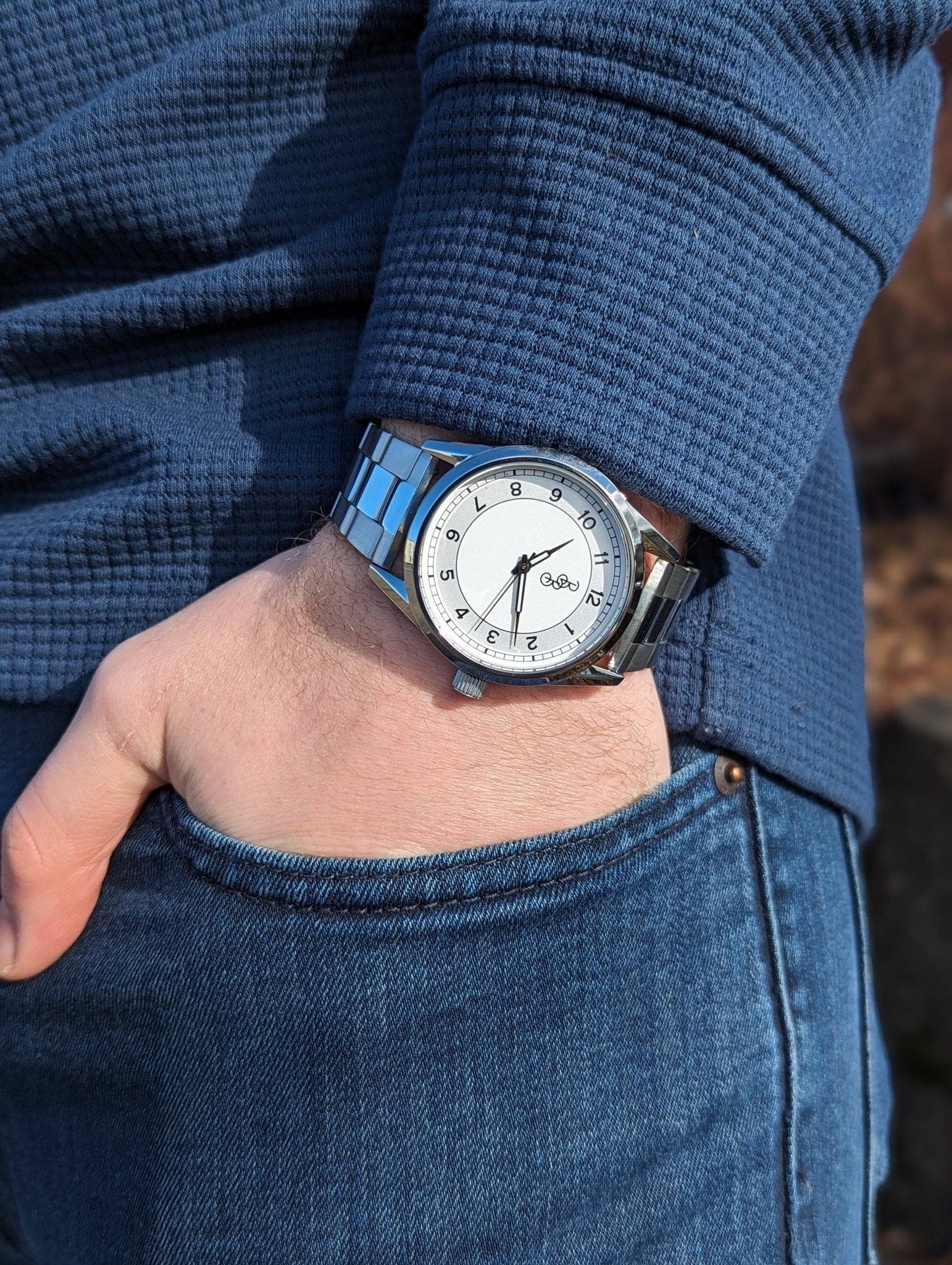 Beyond Boring Watch Co. Silver Classic Watch - Angler's Pro Tackle & Outdoors