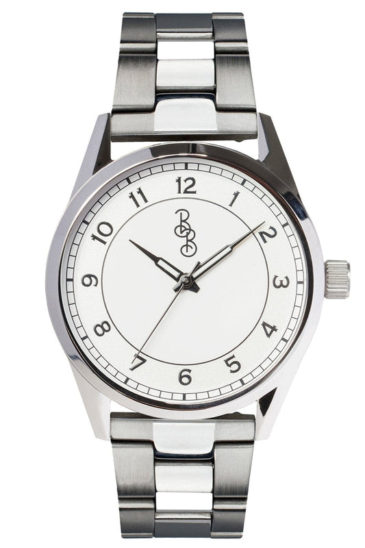 Beyond Boring Watch Co. Silver Classic Watch - Angler's Pro Tackle & Outdoors