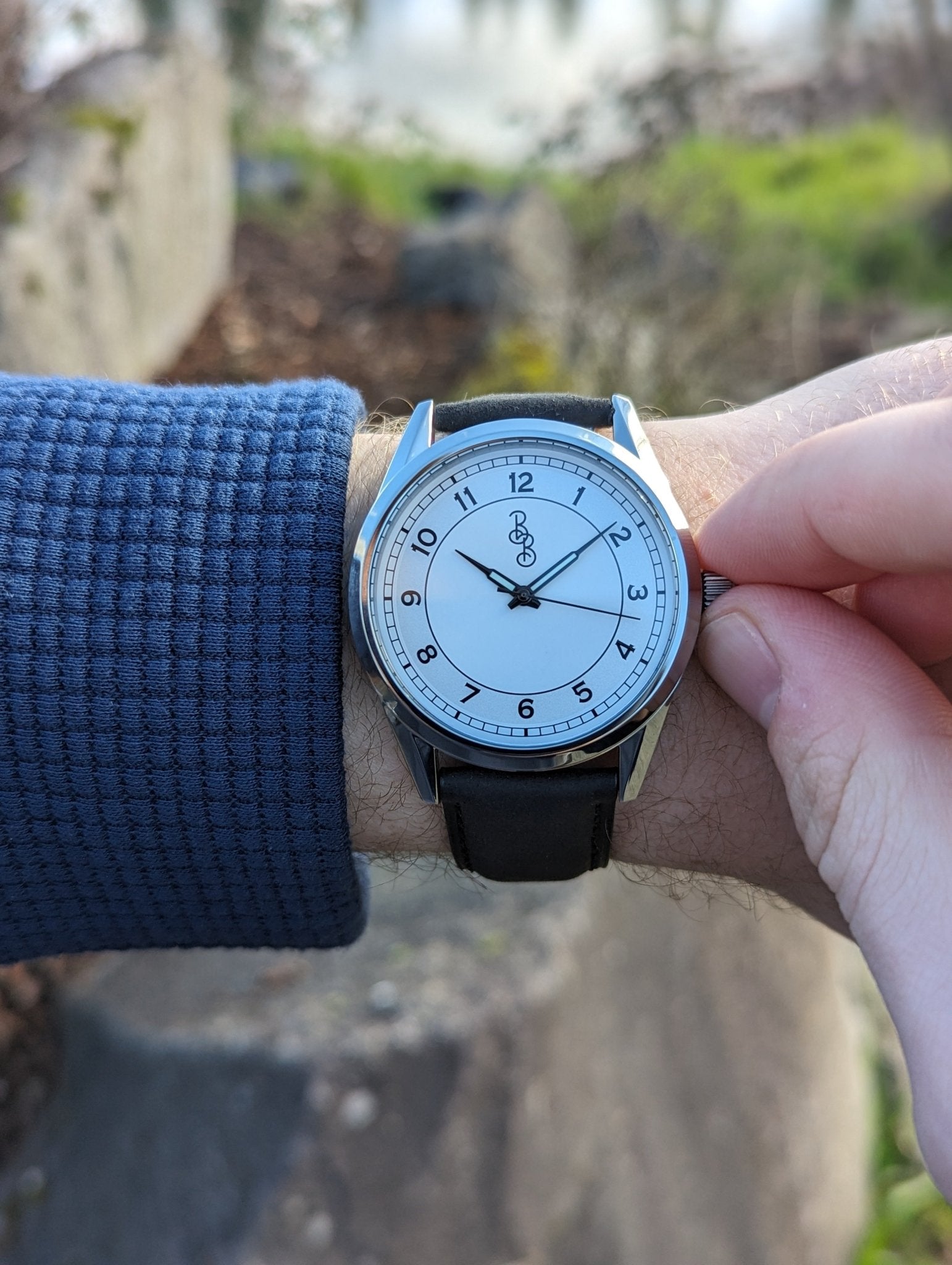 Beyond Boring Watch Co. Silver Classic Watch - Angler's Pro Tackle & Outdoors