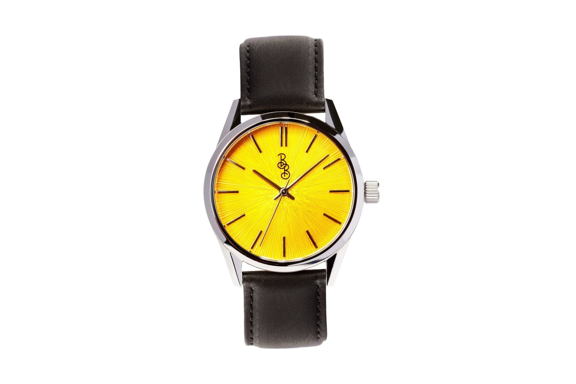 Beyond Boring Watch Co. Yellow Sunburst Watch - Angler's Pro Tackle & Outdoors