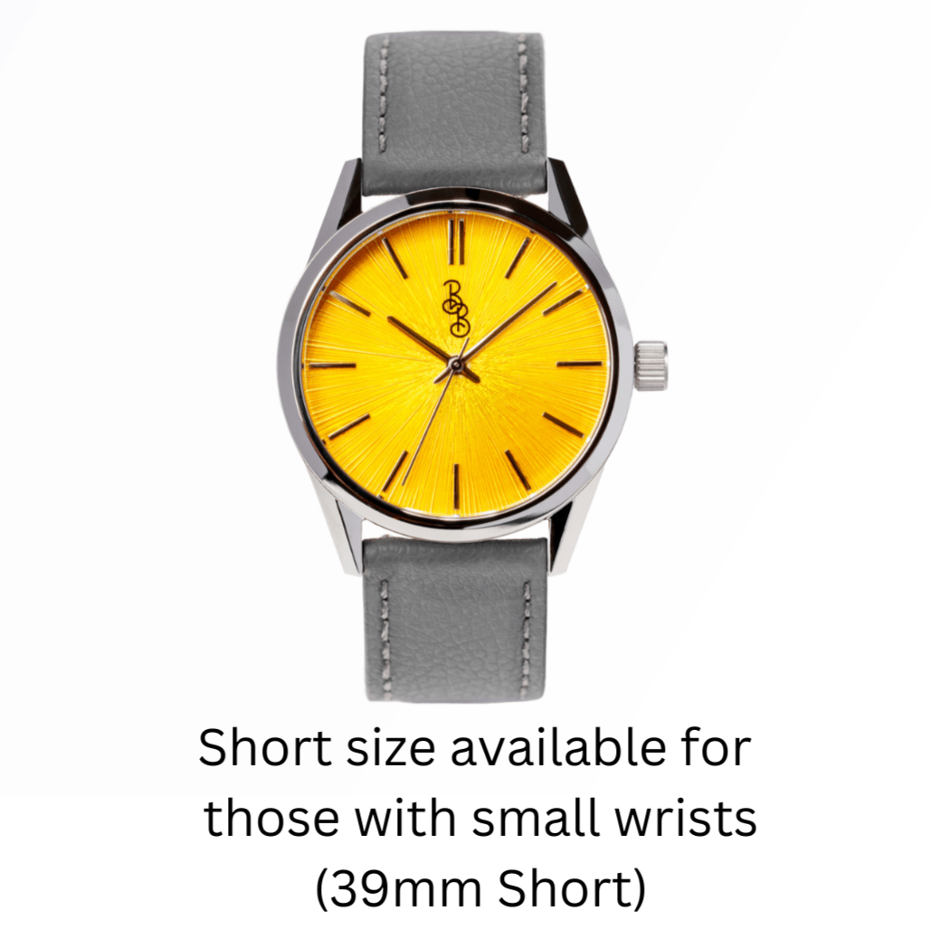Beyond Boring Watch Co. Yellow Sunburst Watch - Angler's Pro Tackle & Outdoors