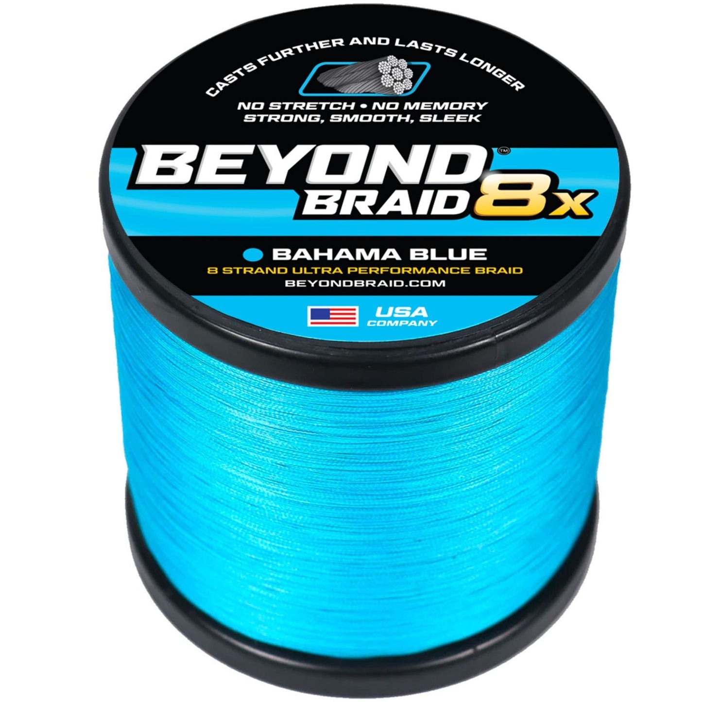 Beyond Braid - 8 Strand Braided Fishing Line Series - Super Sleek & Smooth Braided Fishing Line - High Performance Fishing Line For Saltwater & Freshwater - Angler's Pro Tackle & Outdoors