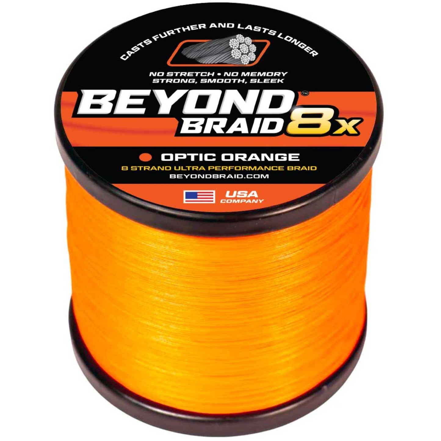 Beyond Braid - 8 Strand Braided Fishing Line Series - Super Sleek & Smooth Braided Fishing Line - High Performance Fishing Line For Saltwater & Freshwater - Angler's Pro Tackle & Outdoors