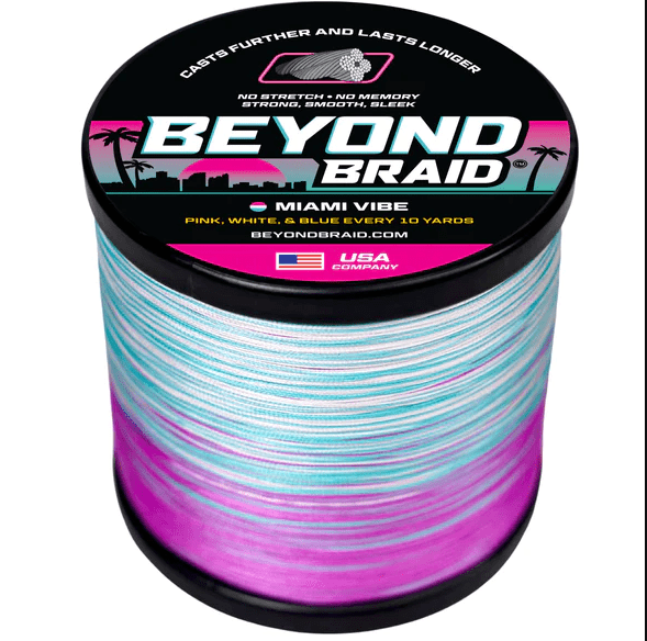 Beyond Braid Braided Fishing Line - 300 Yards, Pro Grade Performance for Saltwater & Freshwater - Beyond Braid - Angler's Pro Tackle & Outdoors
