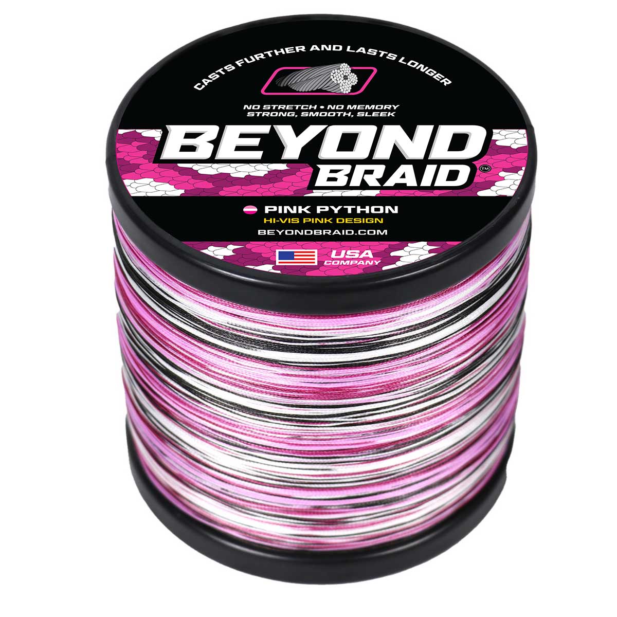 Beyond Braid Braided Fishing Line - 300 Yards, Pro Grade Performance for Saltwater & Freshwater - Beyond Braid - Angler's Pro Tackle & Outdoors