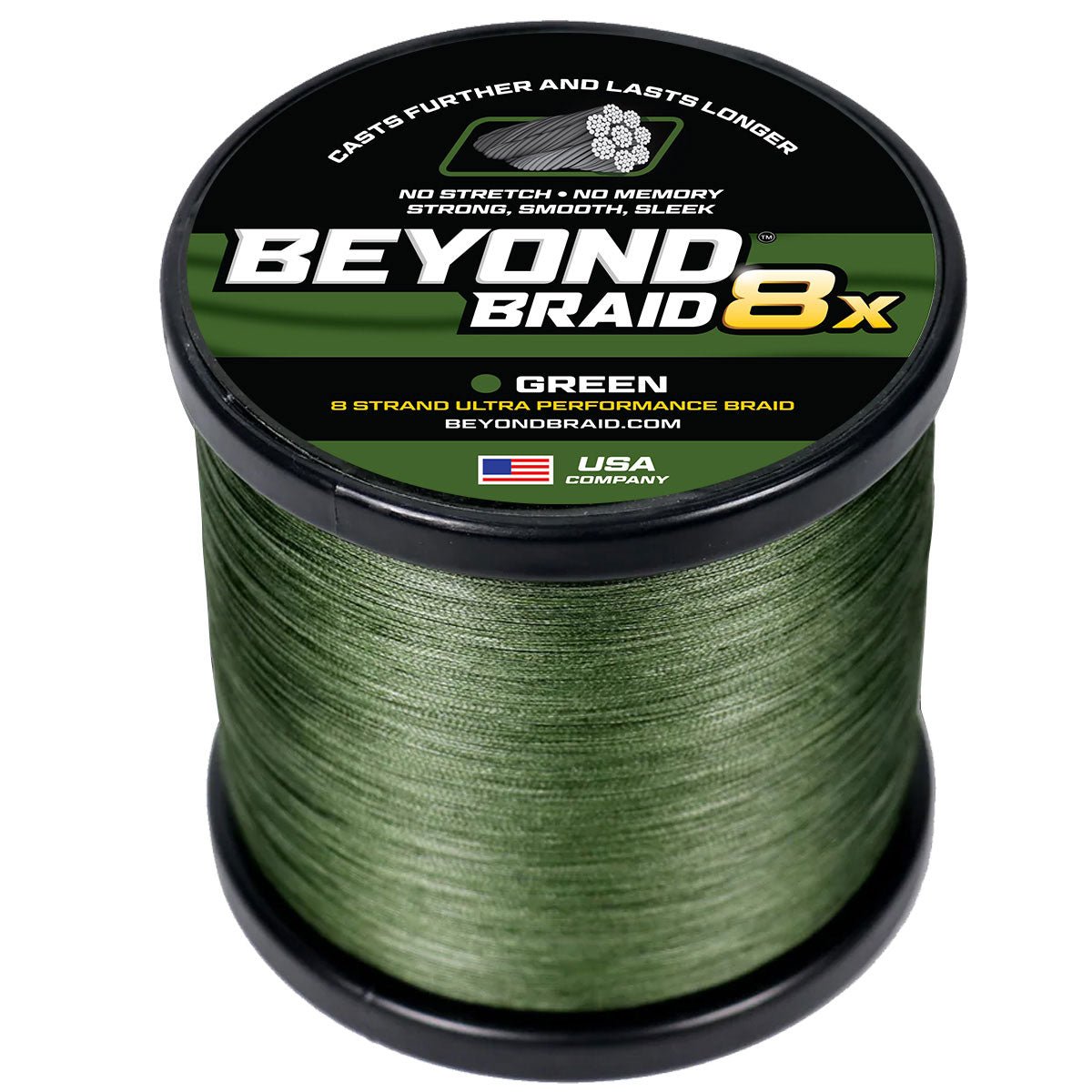 Beyond Braid Braided Fishing Line - 300 Yards, Pro Grade Performance for Saltwater & Freshwater - Beyond Braid - Angler's Pro Tackle & Outdoors