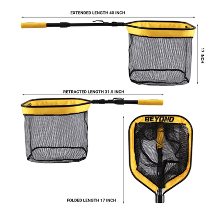 Beyond Braid Floating Fishing Net with Handle - Angler's Pro Tackle & Outdoors