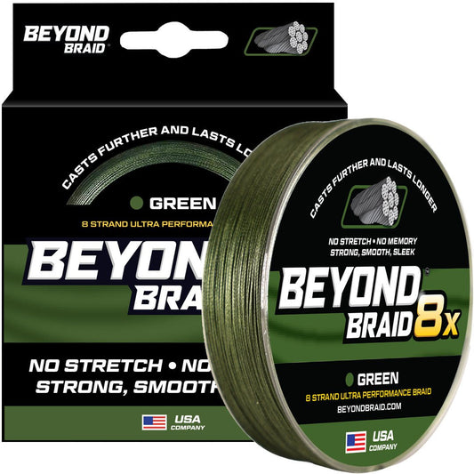 Beyond Braid - Green 8X - Ultra Performance 8 Strand - Angler's Pro Tackle & Outdoors