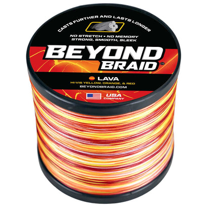 Beyond Braid - Lava - Red, Orange, & Yellow - Angler's Pro Tackle & Outdoors