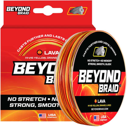 Beyond Braid - Lava - Red, Orange, & Yellow - Angler's Pro Tackle & Outdoors