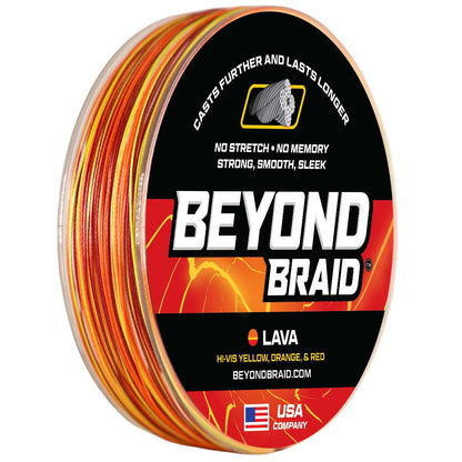 Beyond Braid - Lava - Red, Orange, & Yellow - Angler's Pro Tackle & Outdoors