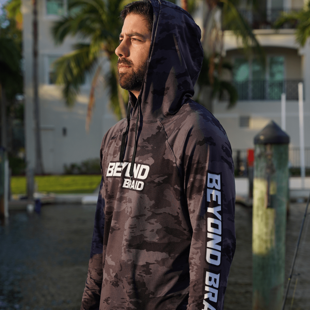 Beyond Braid Long Sleeve Hooded Performance Fishing Shirt - Angler's Pro Tackle & Outdoors