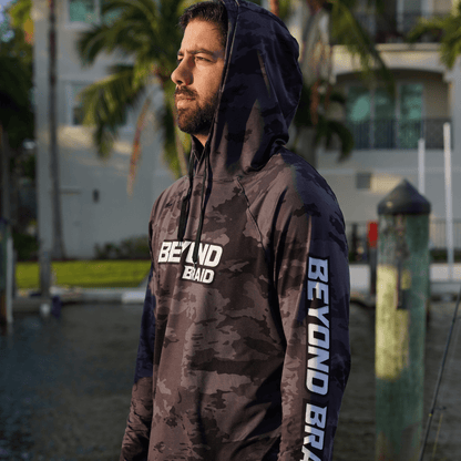 Beyond Braid Long Sleeve Hooded Performance Fishing Shirt - Angler's Pro Tackle & Outdoors