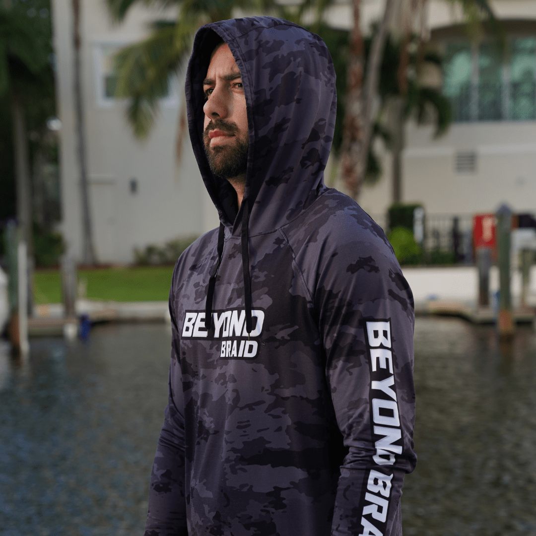 Beyond Braid Long Sleeve Hooded Performance Fishing Shirt - Angler's Pro Tackle & Outdoors