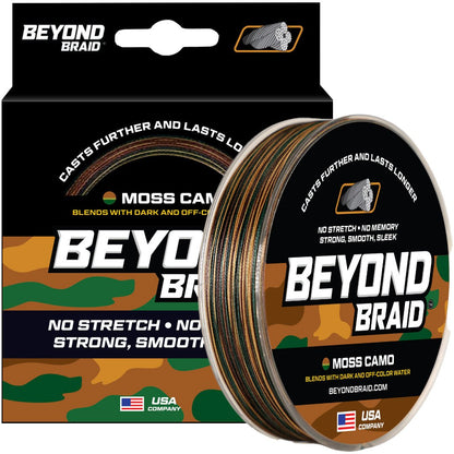 Beyond Braid Moss Camo 300 - 2000 Yard Spools - Angler's Pro Tackle & Outdoors